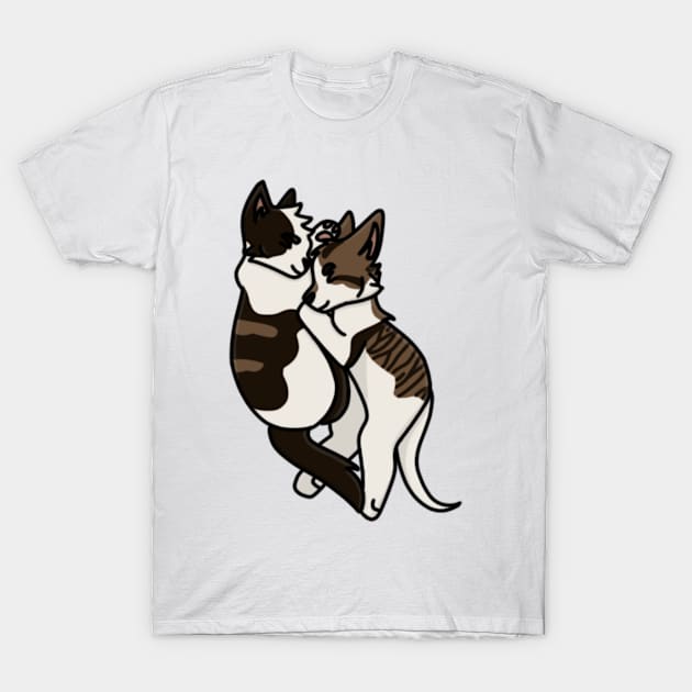 Kittens T-Shirt by ceolsonart